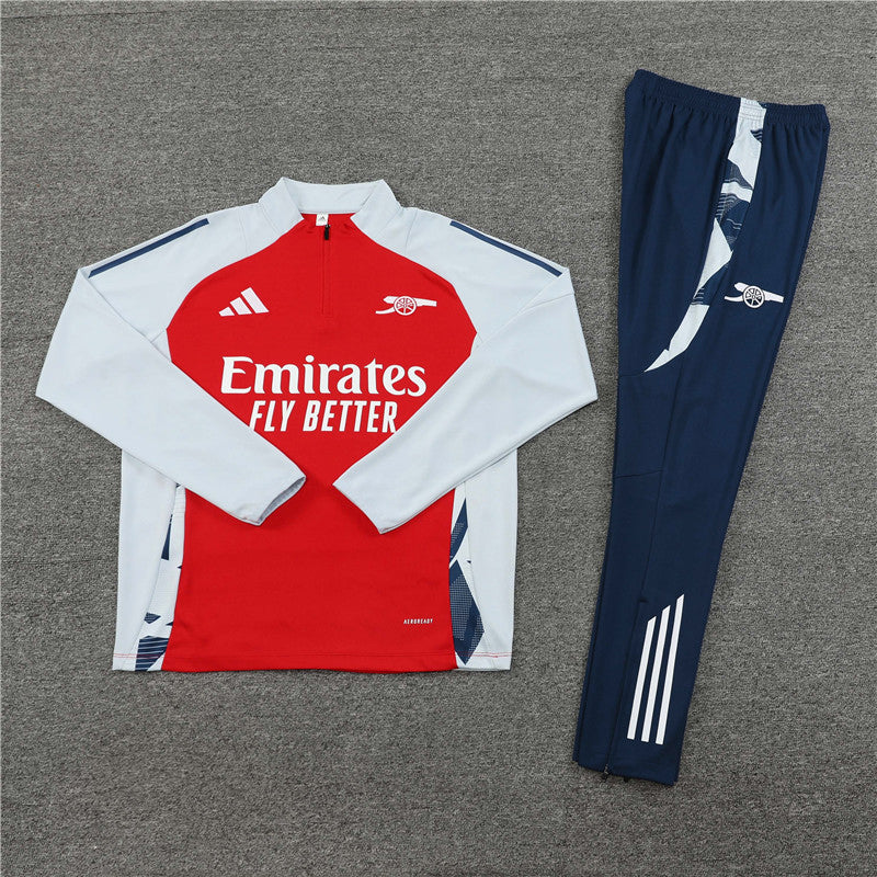 Arsenal Football Drill Top & Trouser Combo Gunners RED 2024-25