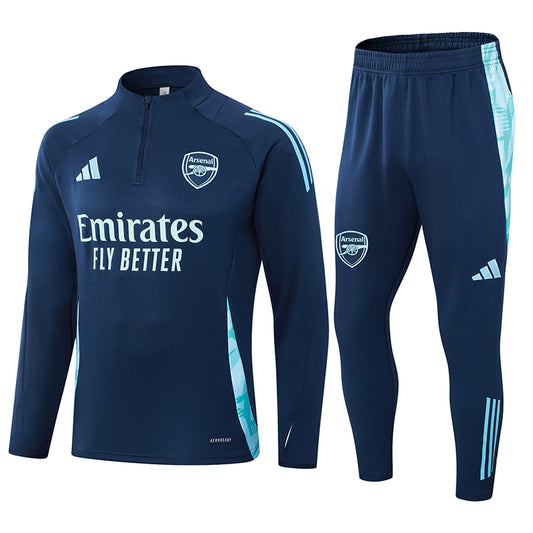 Arsenal Football Drill Top & Trouser Combo Navy Blue 2024-25