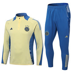 Ajax Football Drill Top & Trouser Combo Right! Yellow 2024-25